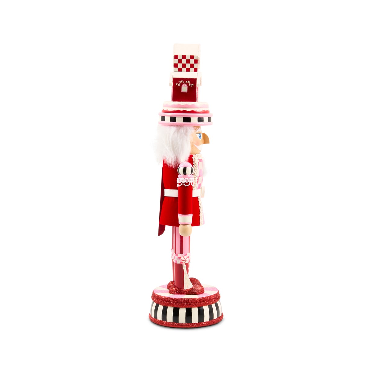Ruby Red Wood Nutcracker - Image 3