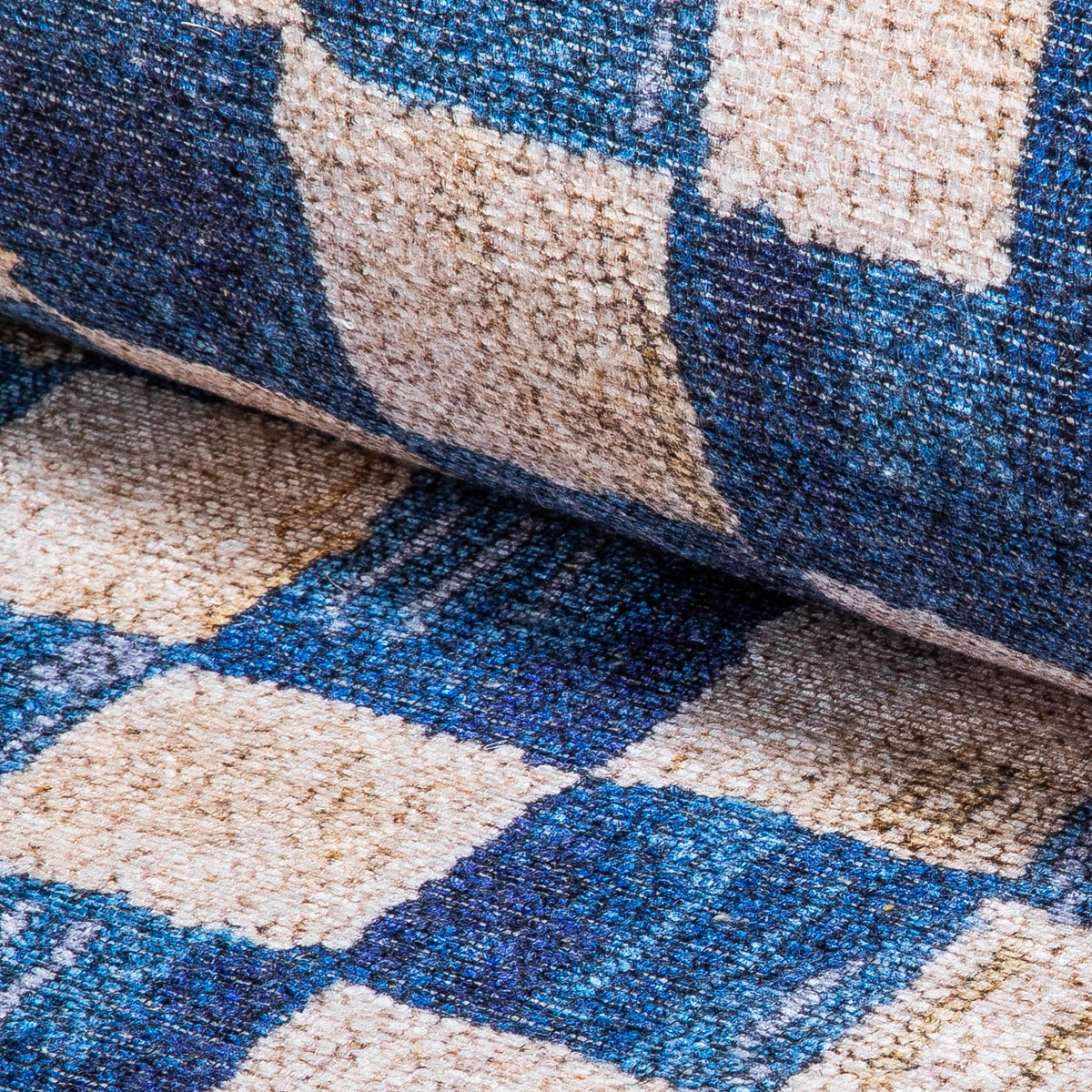 Truly Royal Check 2'6" x 8' Washable Runner - Image 4