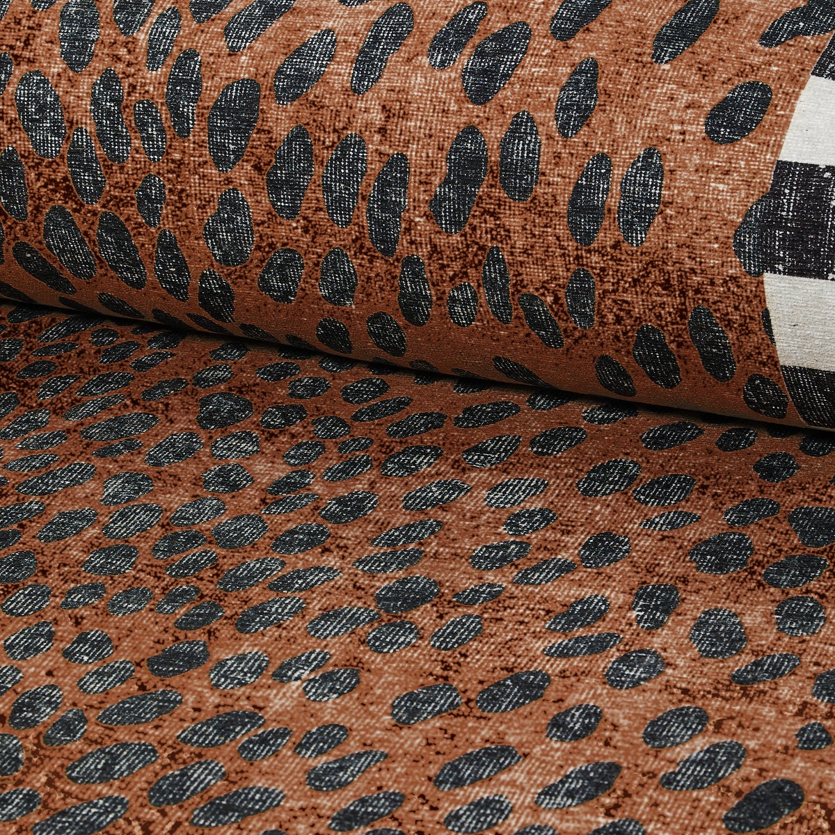 Cheetah 6' Octagon Washable Rug - Image 2