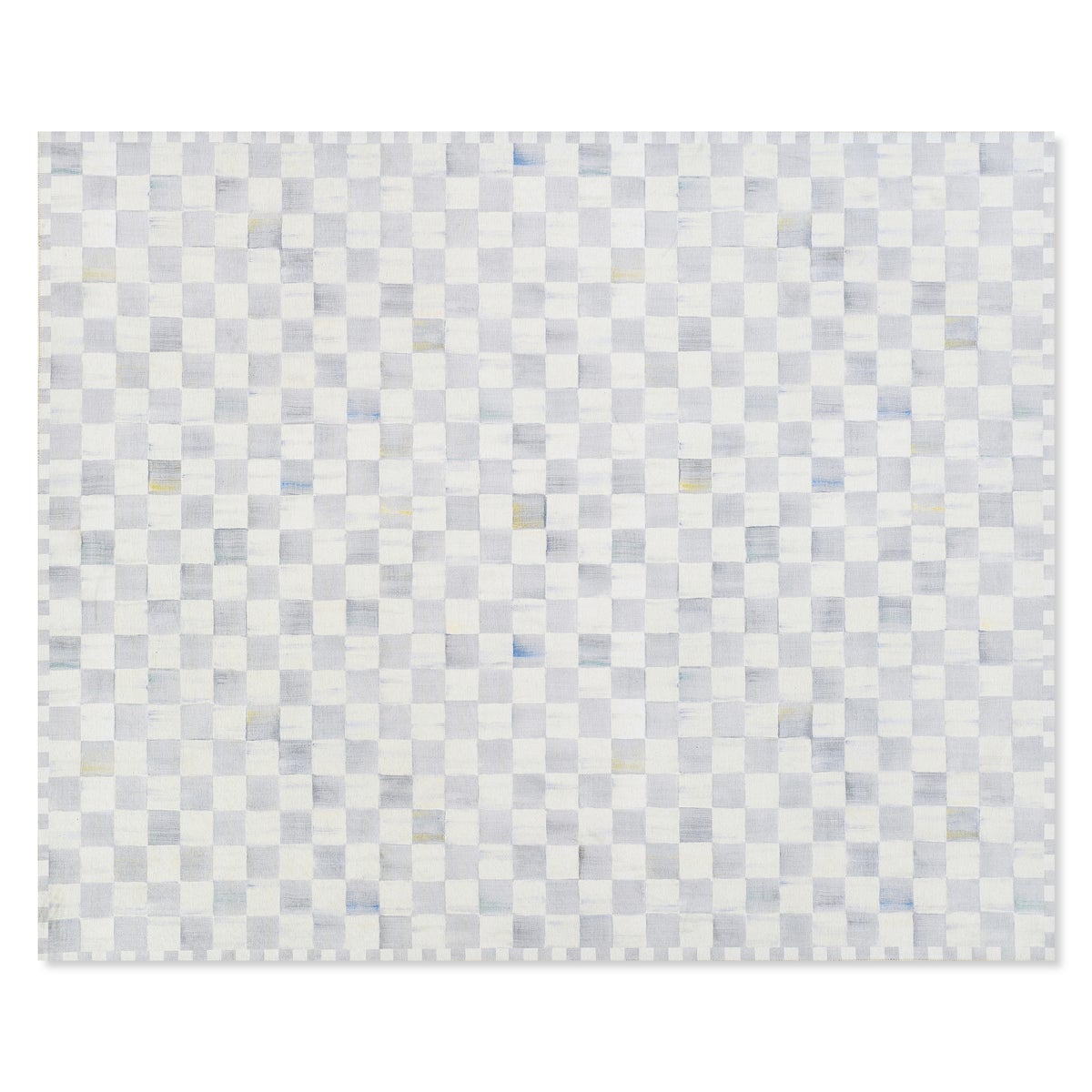 Sterling Checkered 8' x 10' Washable Rug