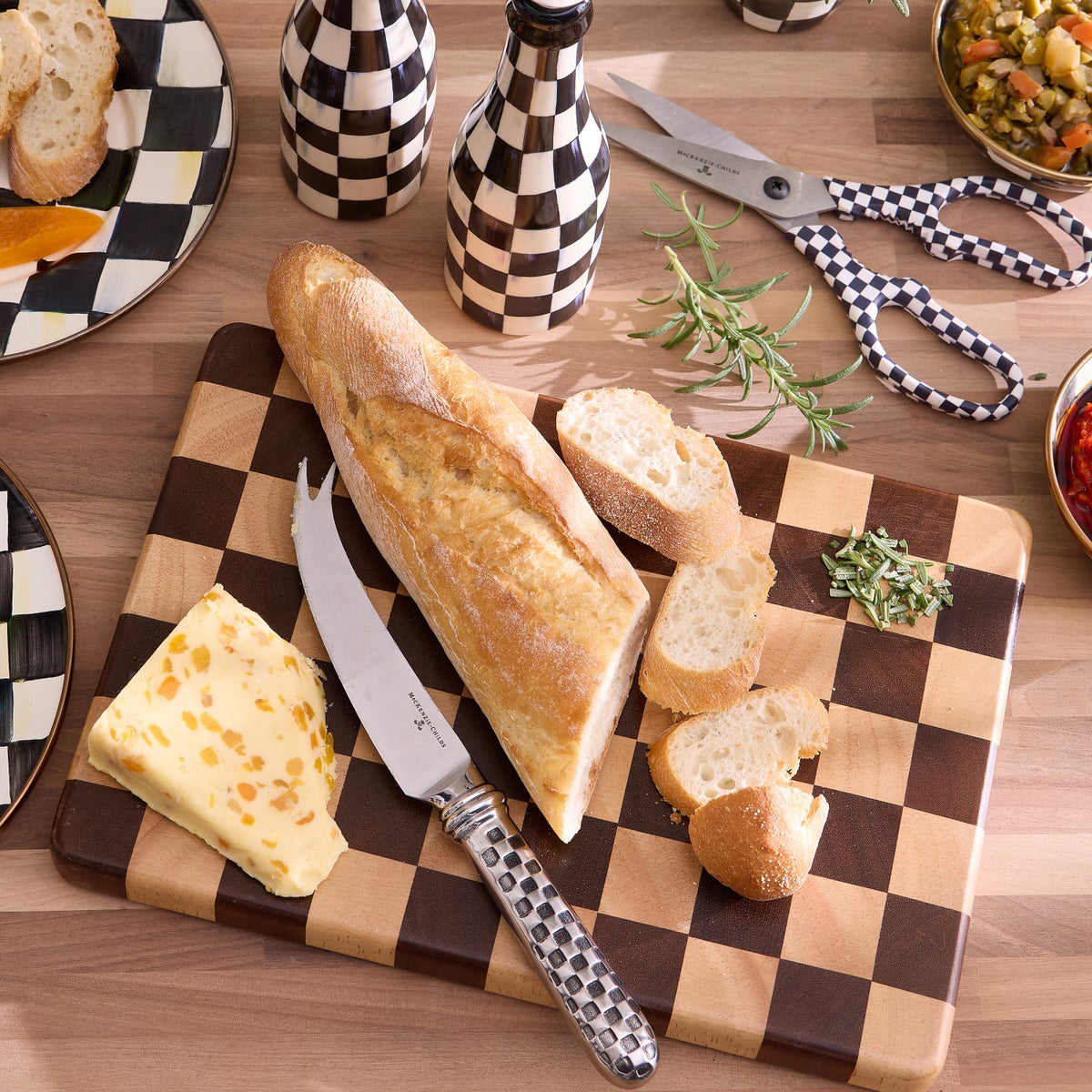 Check Cheese Board Set - Image 4