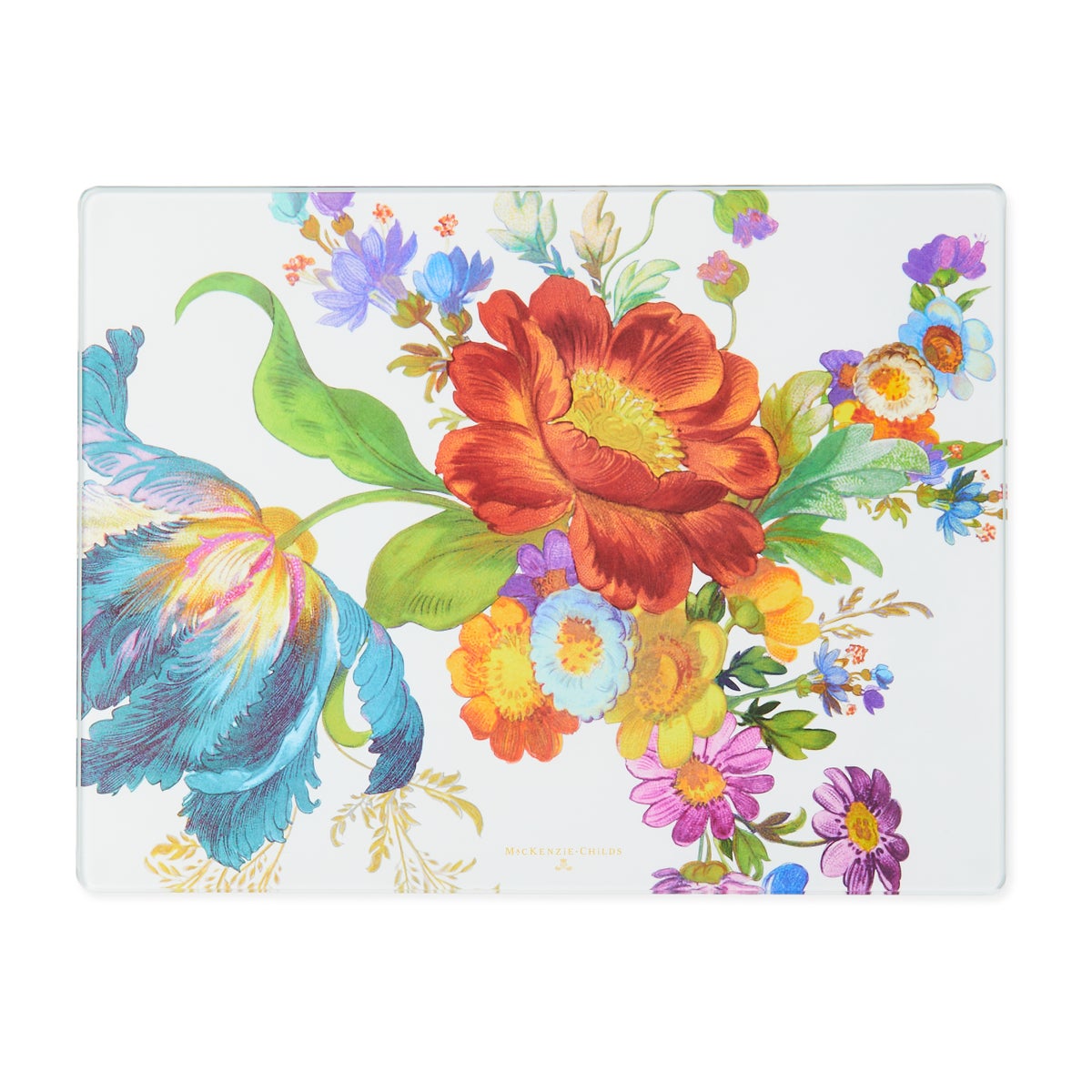 Flower Market Glass Cutting Boards, Set of 2 - Image 4