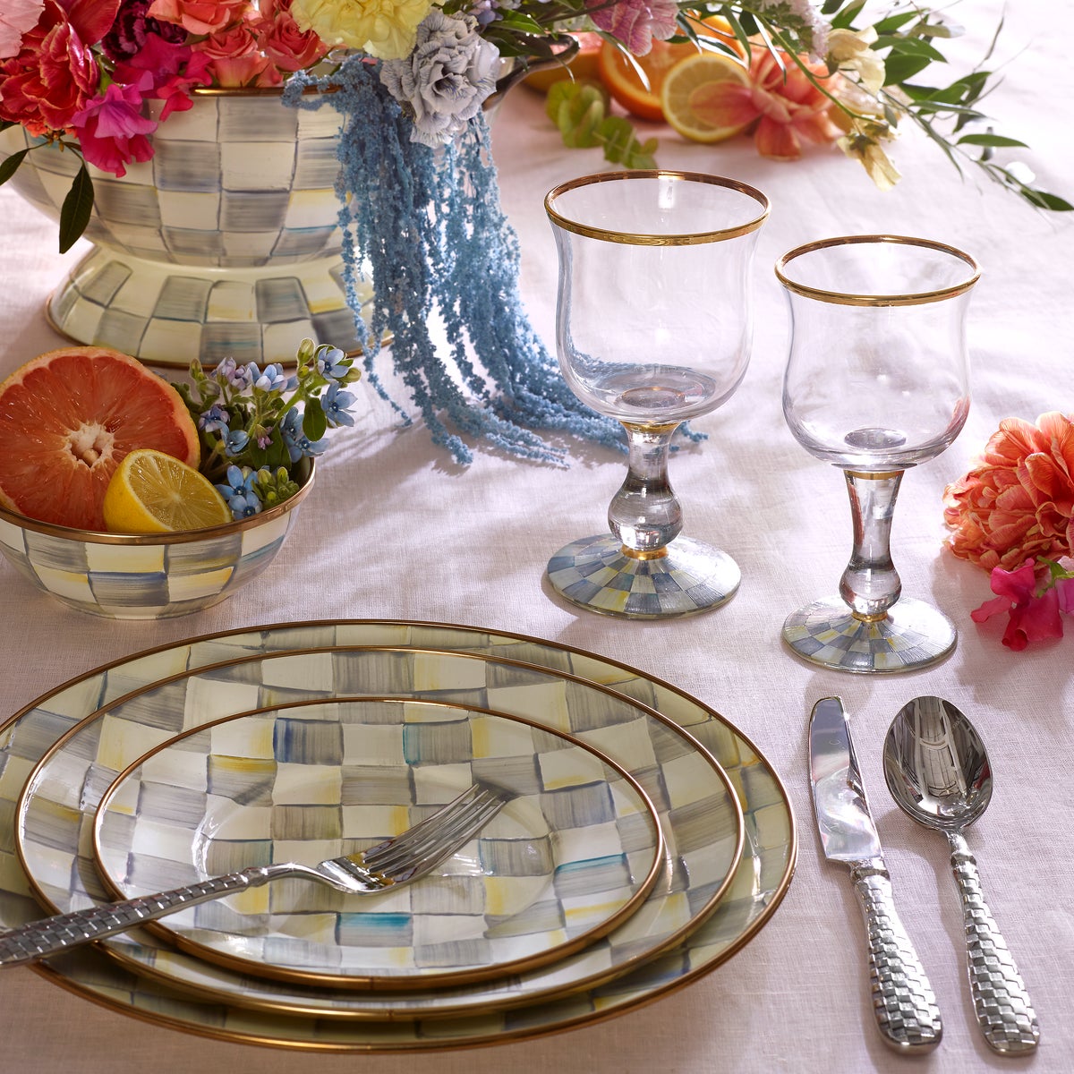 Check Flatware 5-Piece Place Setting - Image 4