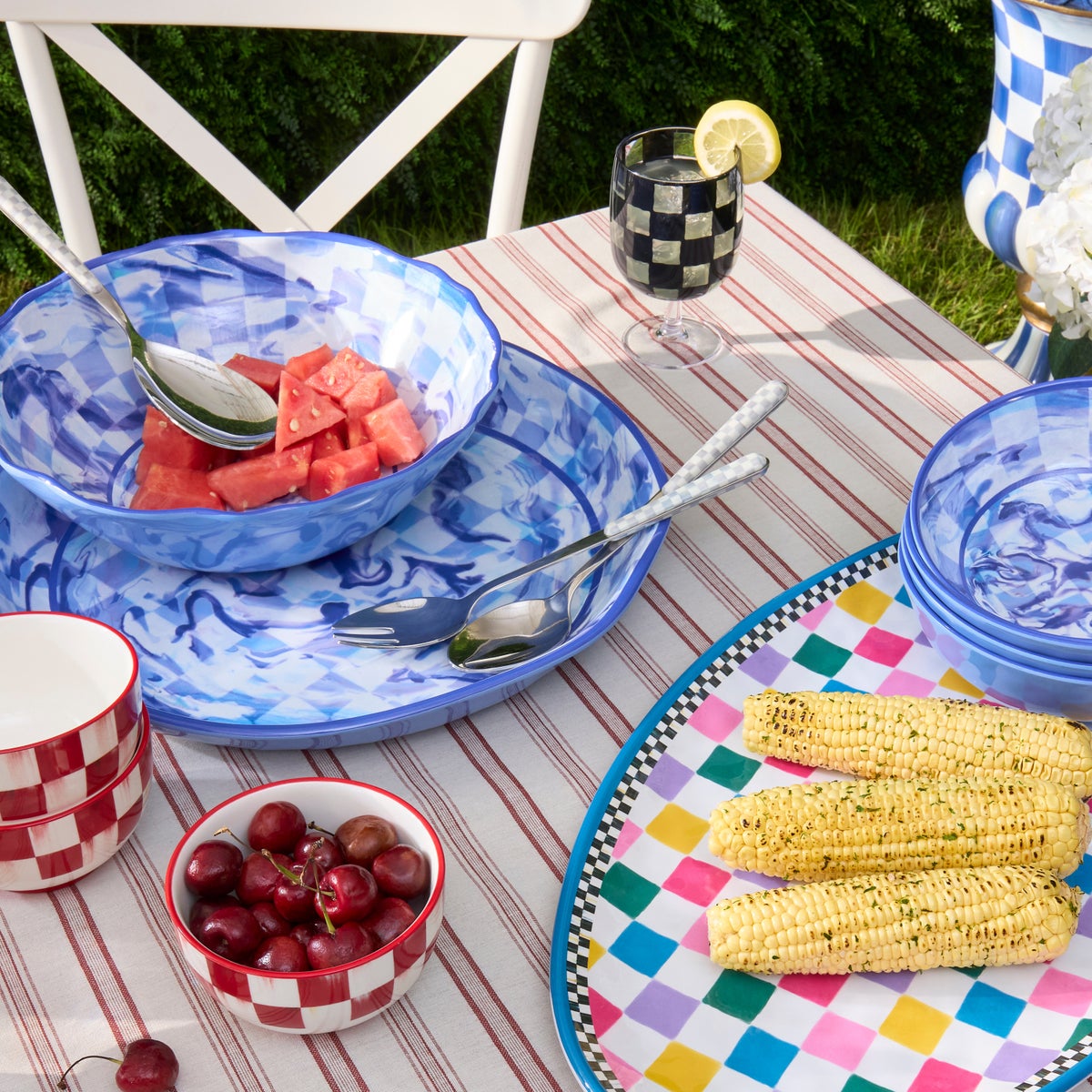 Sterling Check Bistro Salad Serving Set - Image 6