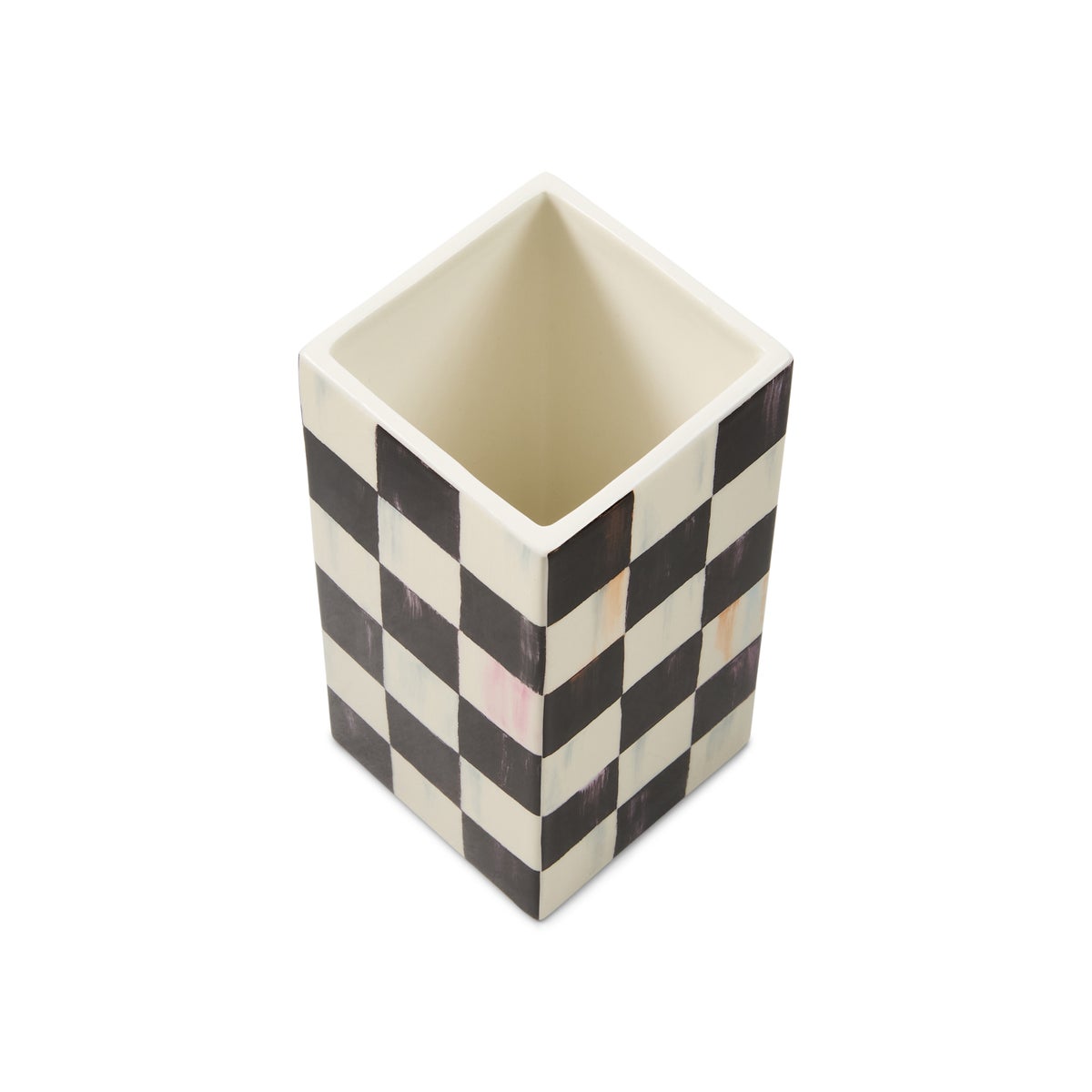 Courtly Check Small Pillar Vase - Image 3