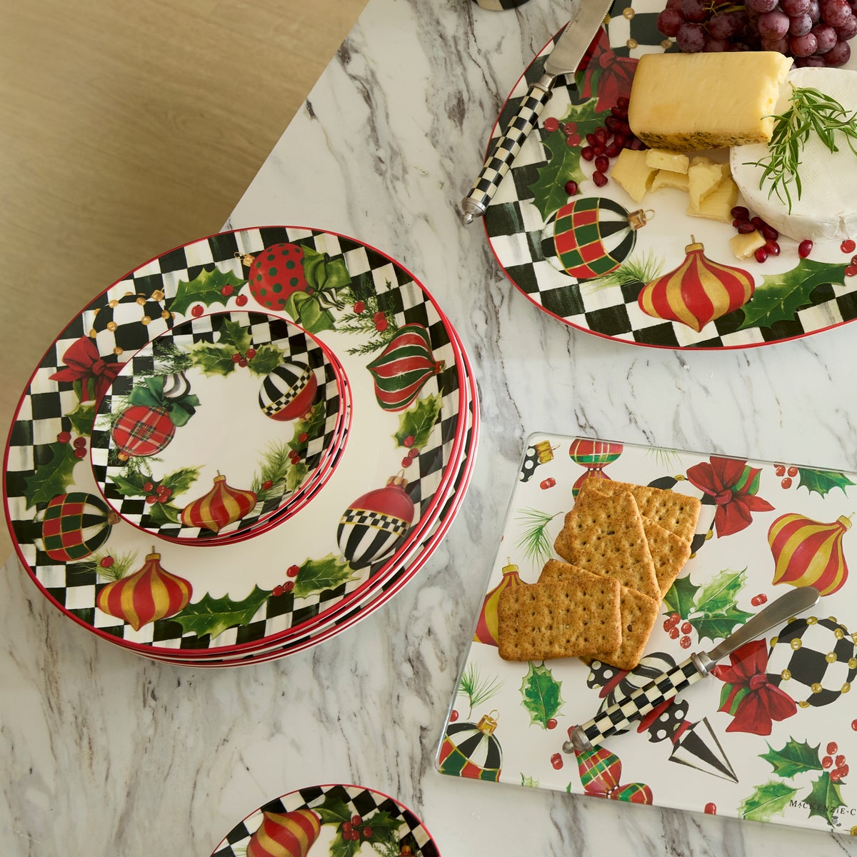 Deck the Halls Dinner Plates, Set of 4 - Image 3