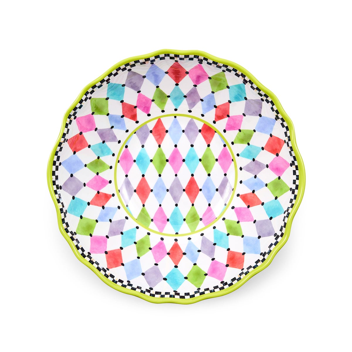 Palm Springs Melamine Serving Bowl - Image 3