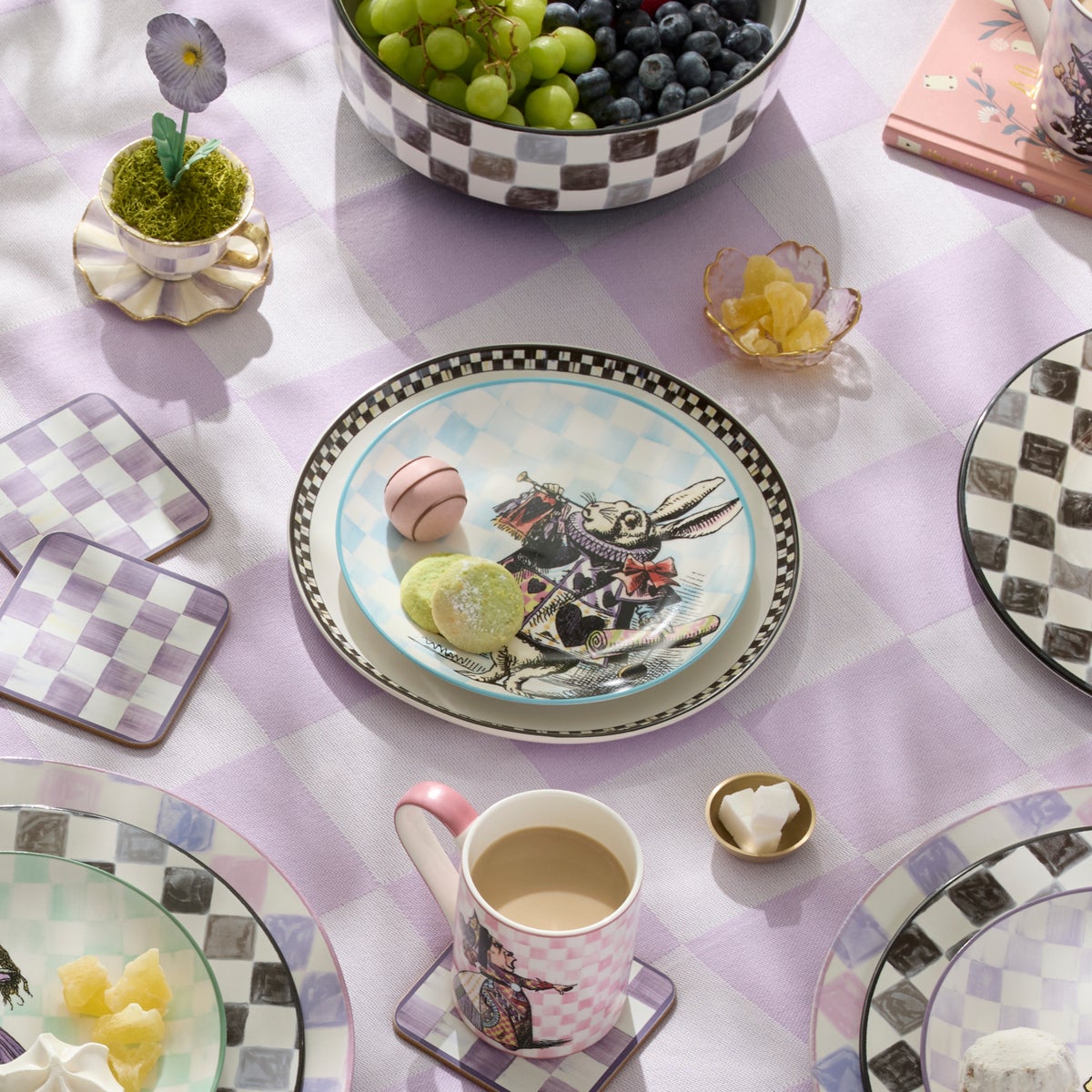 Wonderland Plates, Set of 4 - Image 6