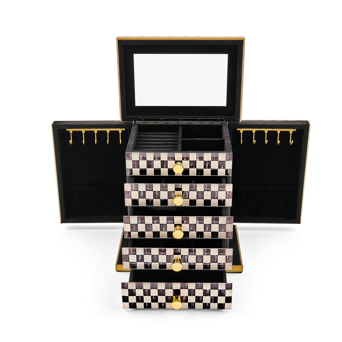 Courtly Check Jewelry Armoire - Image 2