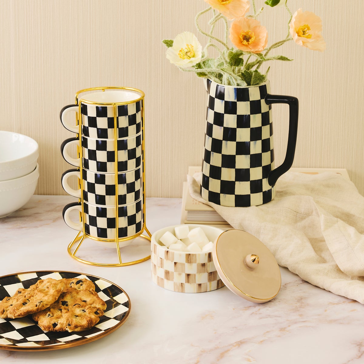 Courtly Check Farmhouse Pitcher - Image 2