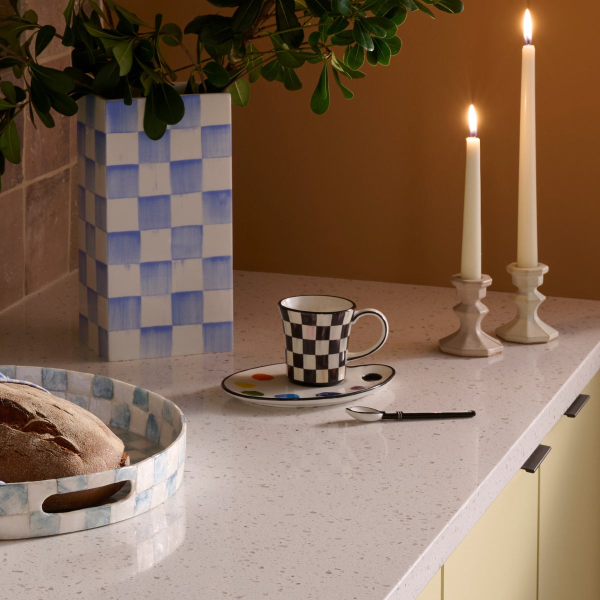 Artist Palette Mug & Saucer Set - Image 4