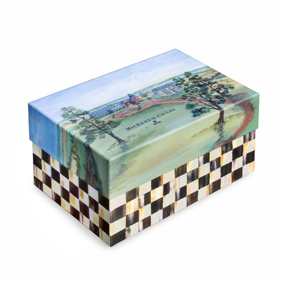 Check It Out Train Glass Ornament - Image 4