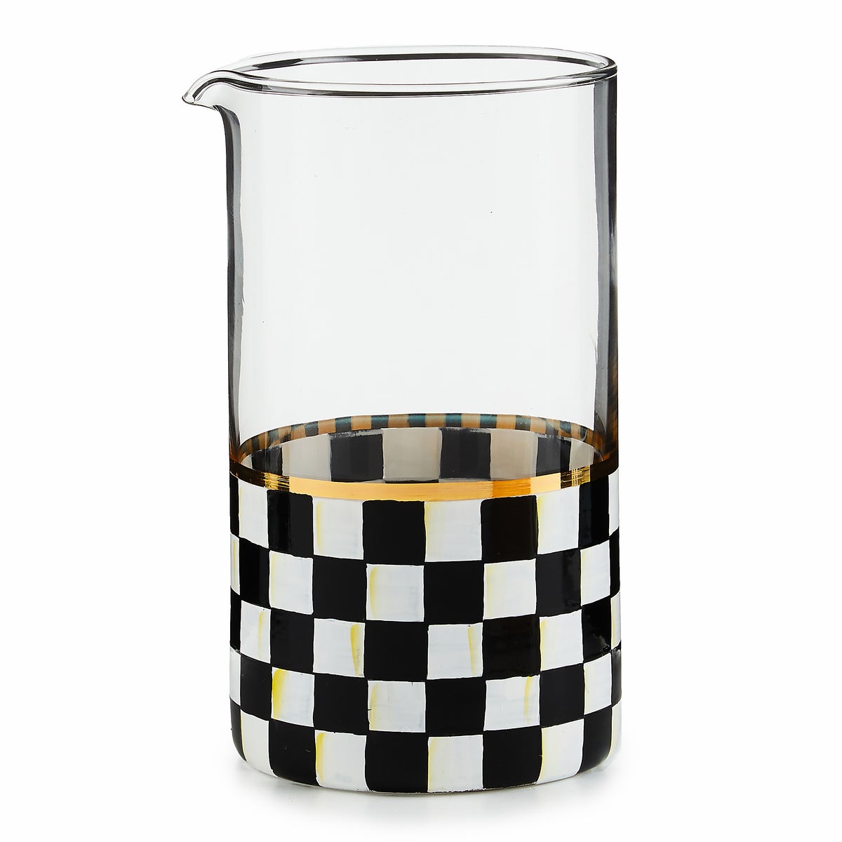 Courtly Check Mixing Glass