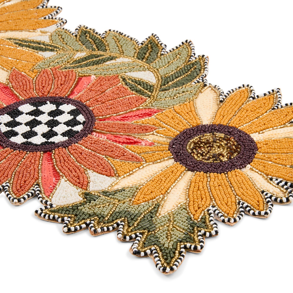 Sunflower Beaded Table Runner - Image 3