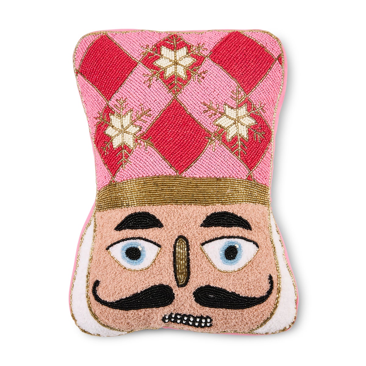 Nutcracker Shaped Throw Pillow