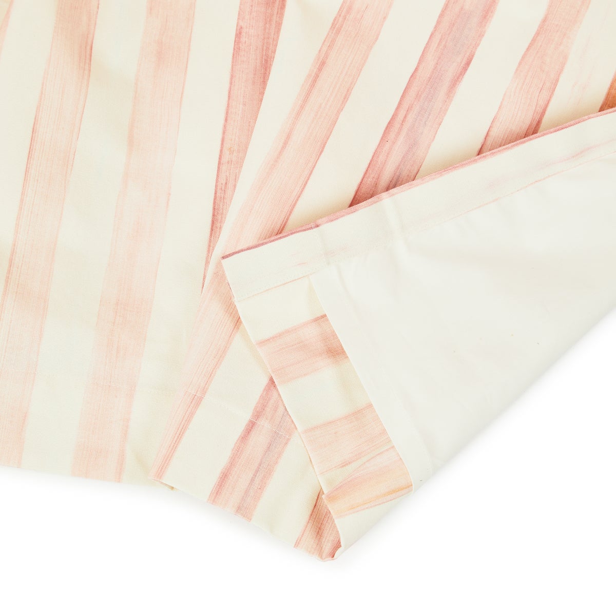 Rosy Stripe 84" Curtain Panel - Image 2