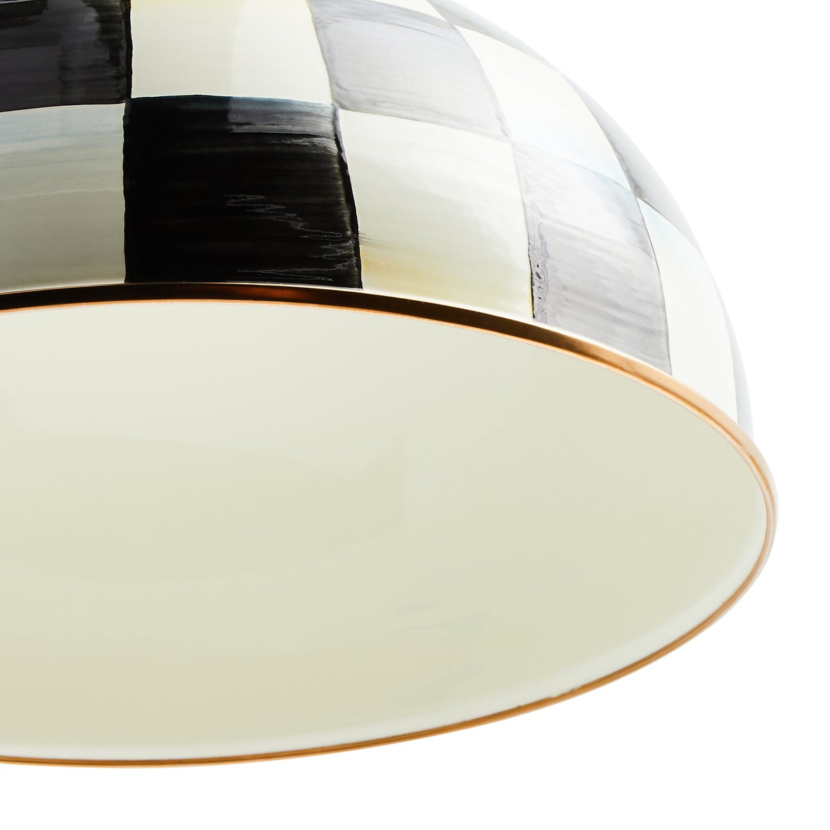 Courtly Check 12" Dome Pendant Lamp - Image 3