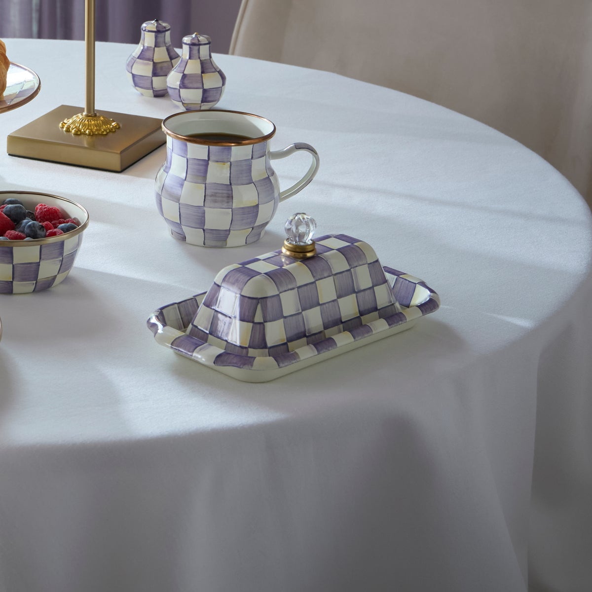 Violet Check Butter Box - Image 6