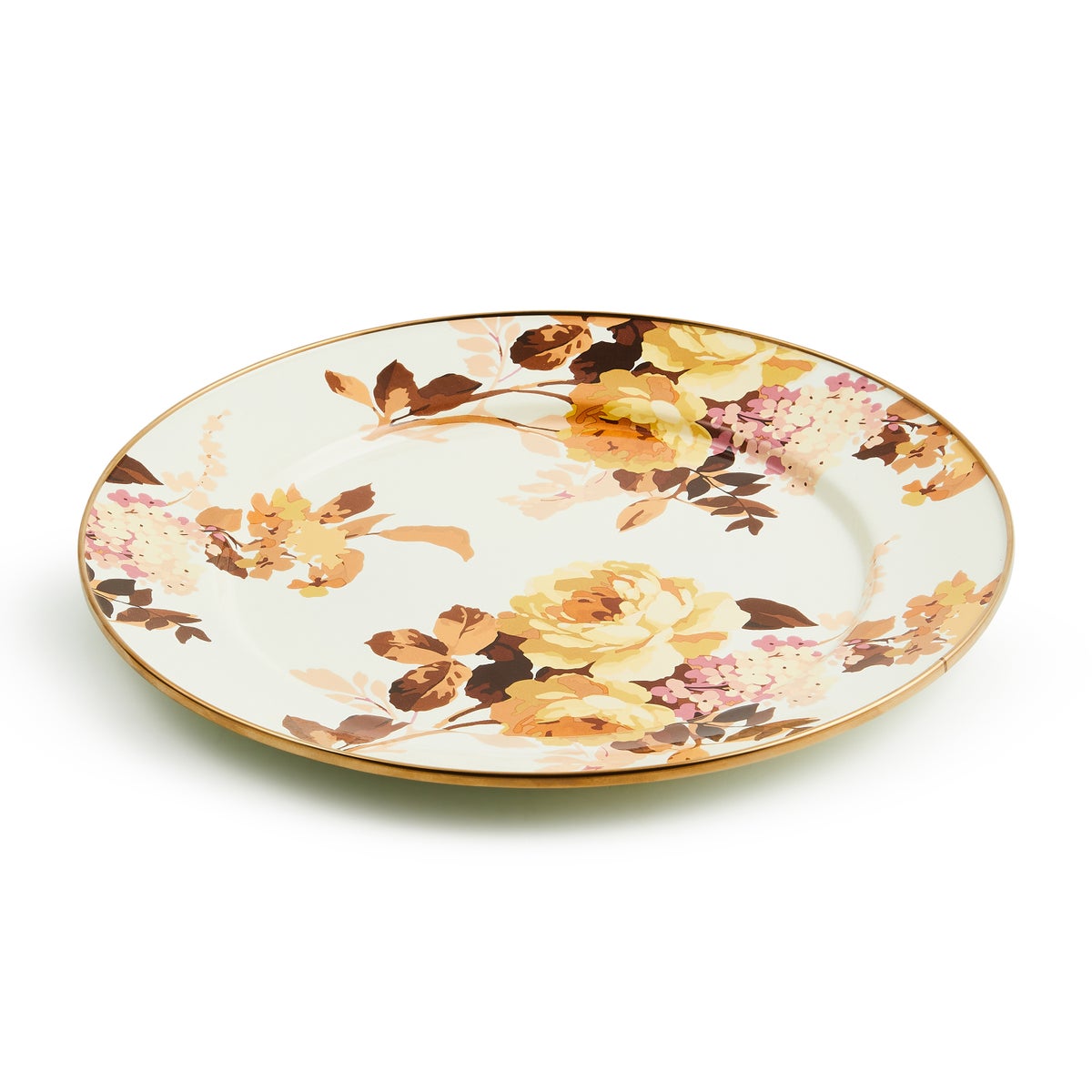 Wild Rose White Charger/Plate - Image 3