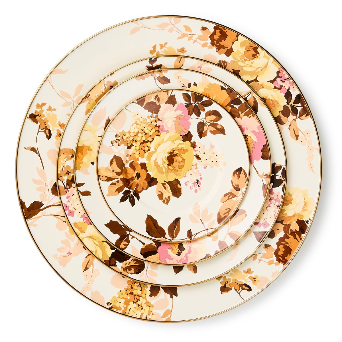 Wild Rose White Charger/Plate - Image 4