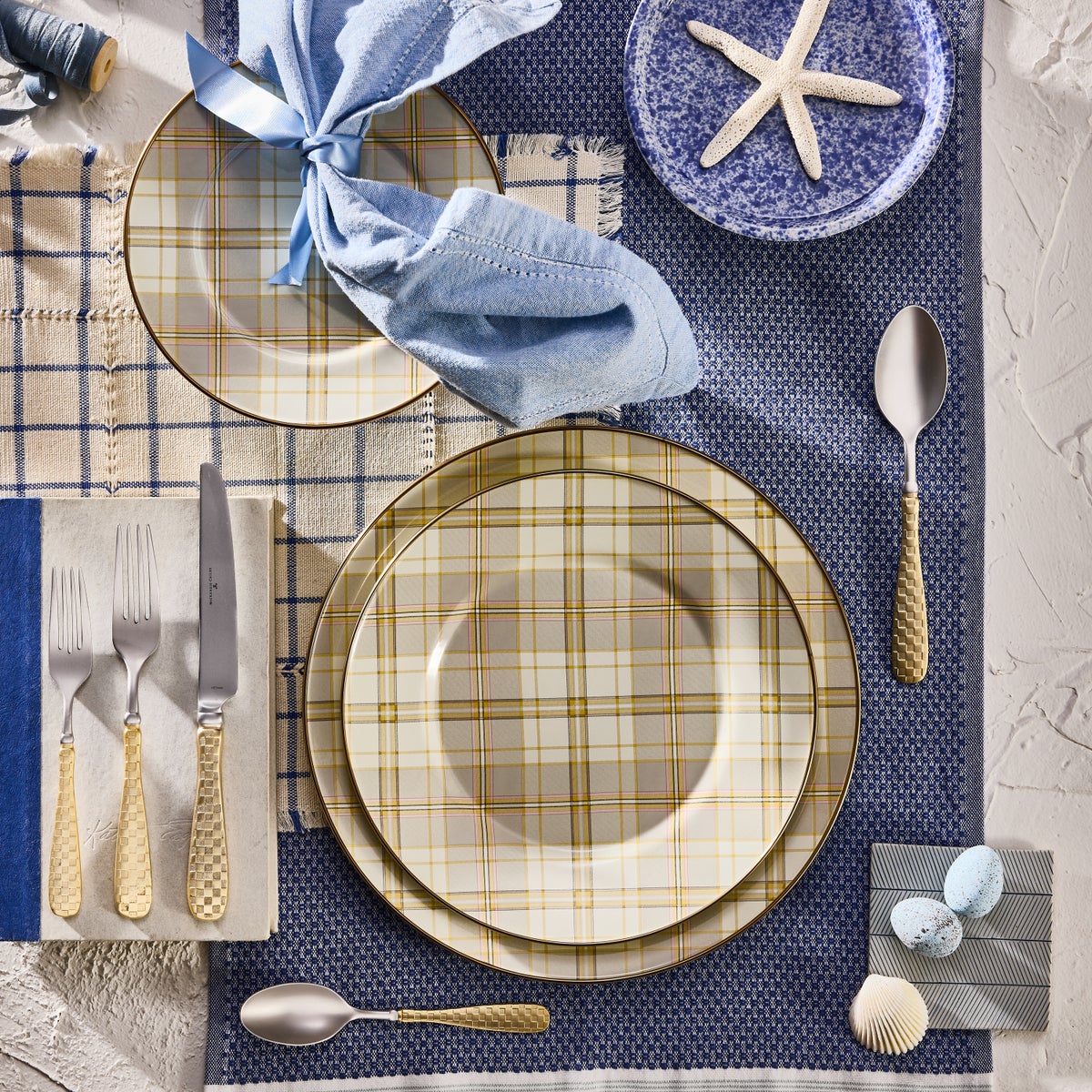 Tartan Latte Charger/Plate - Image 5
