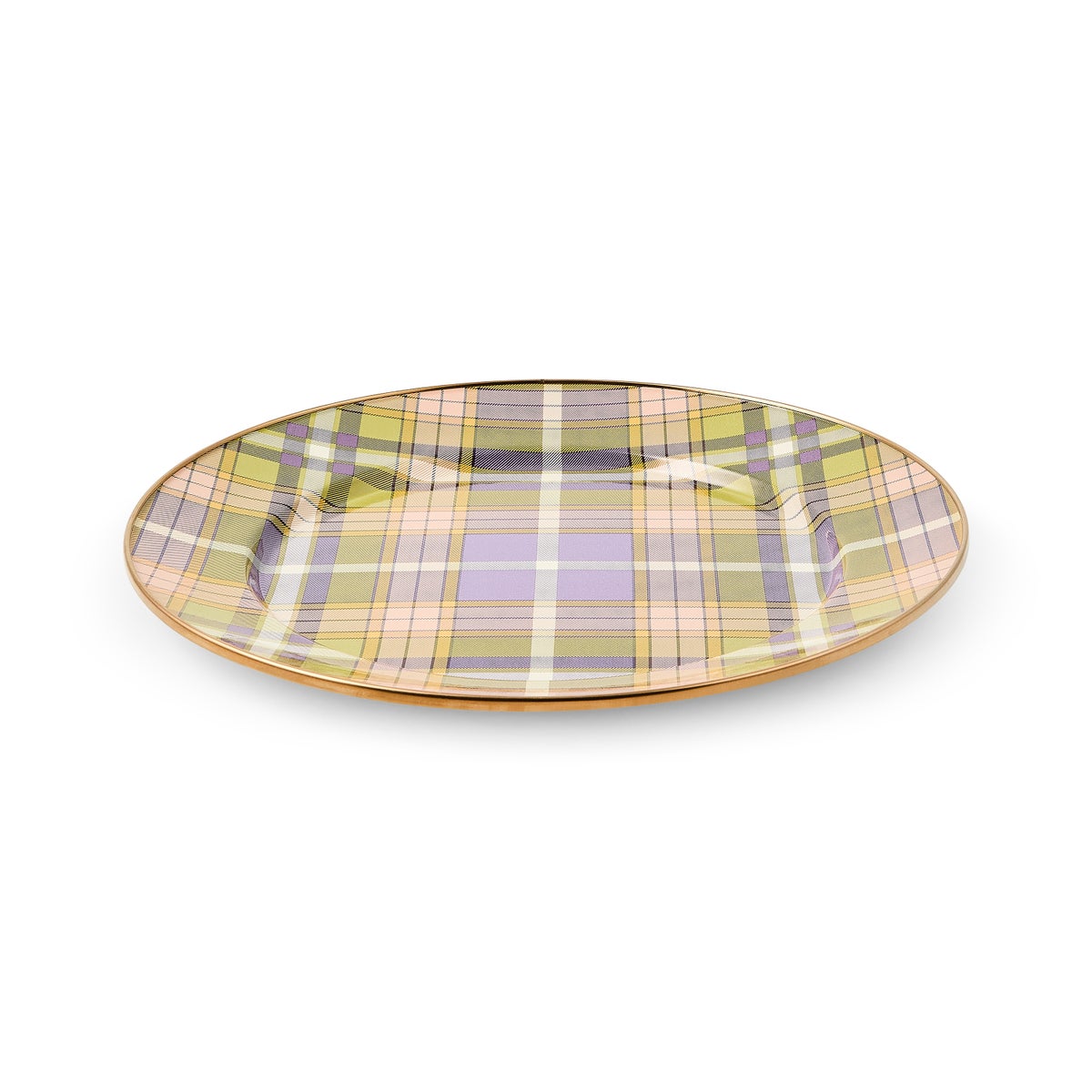 Tartan Violet Charger/Plate - Image 4