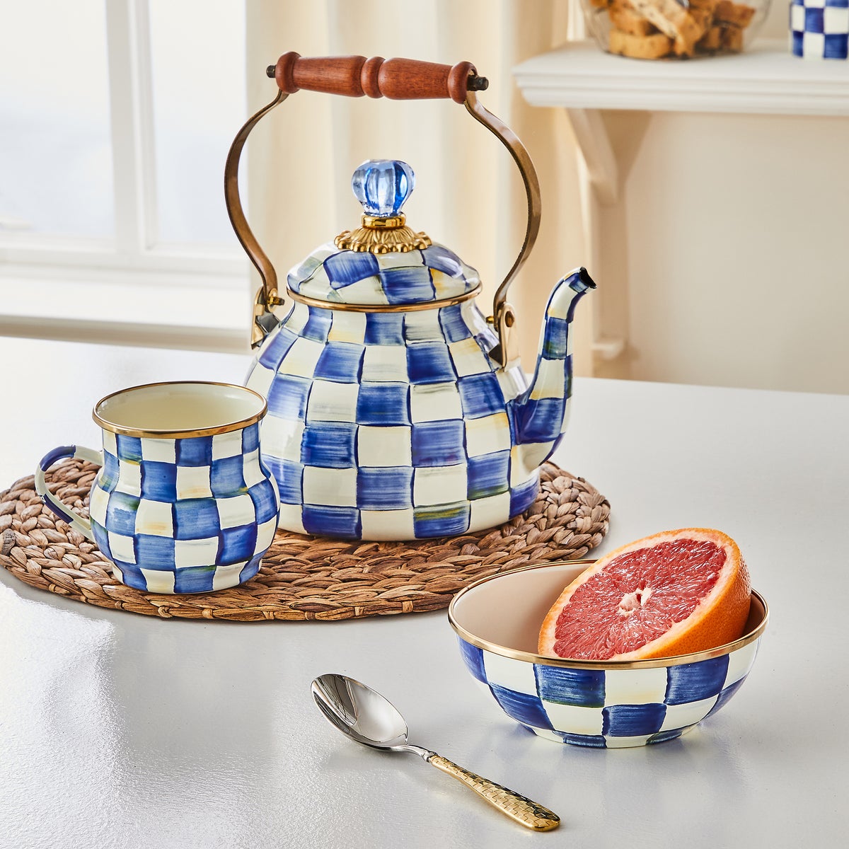 Royal Check Mug - Image 4