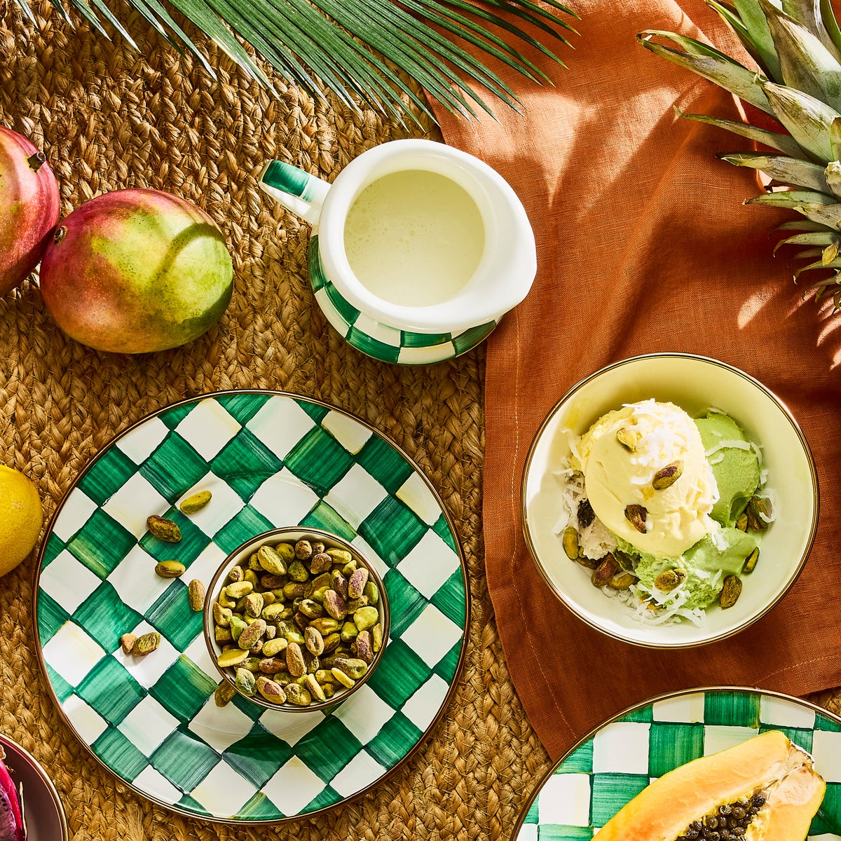 Emerald Check Creamer - Image 4