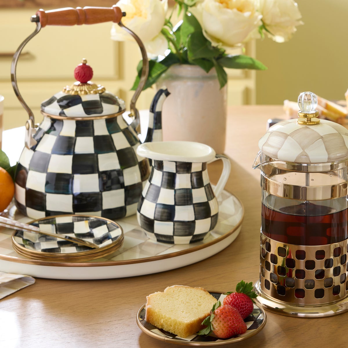 Courtly Check Creamer - Image 7