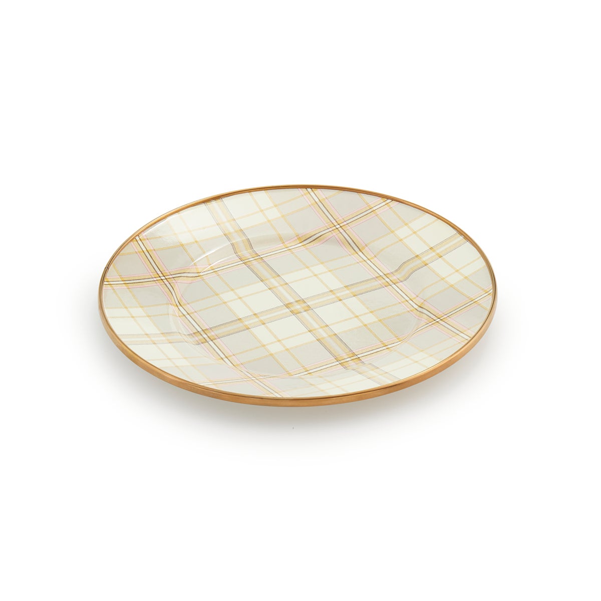 Tartan Latte Salad Plate - Image 3