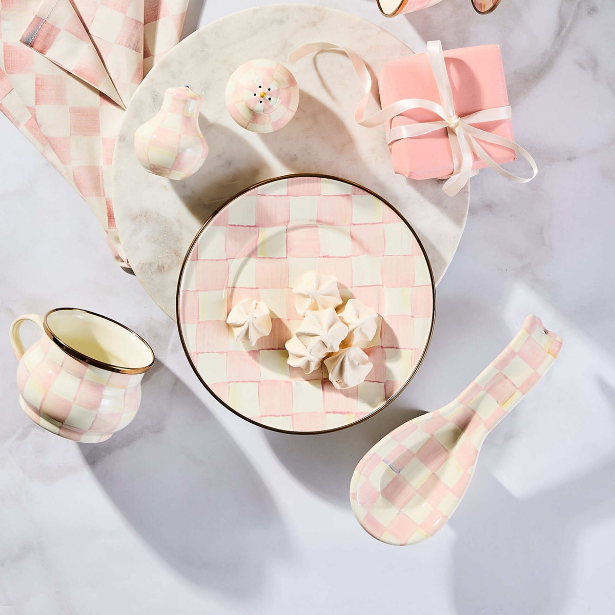 Rosy Check Salad/Dessert Plate - Image 5
