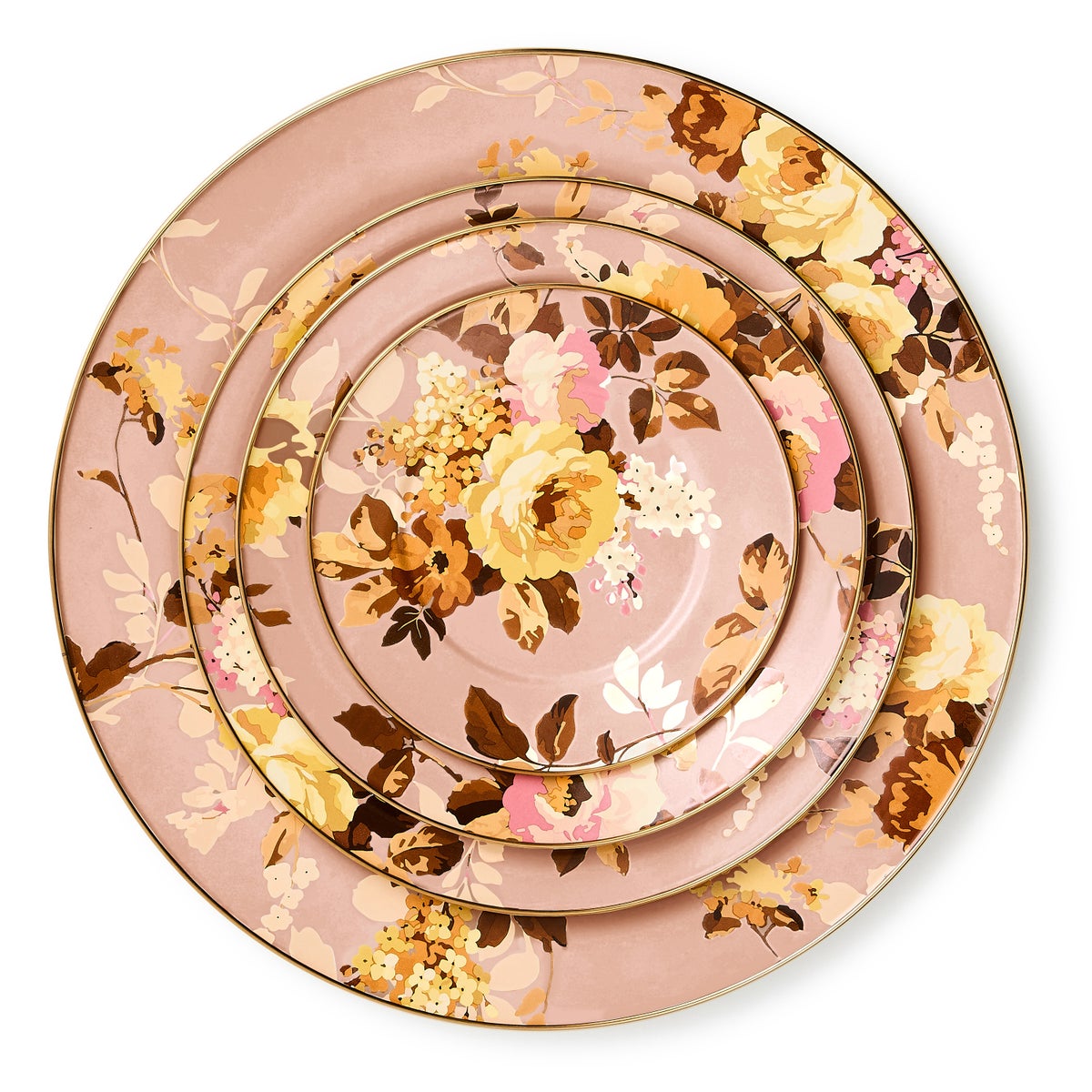 Wild Rose Mauve Serving Platter - Image 4