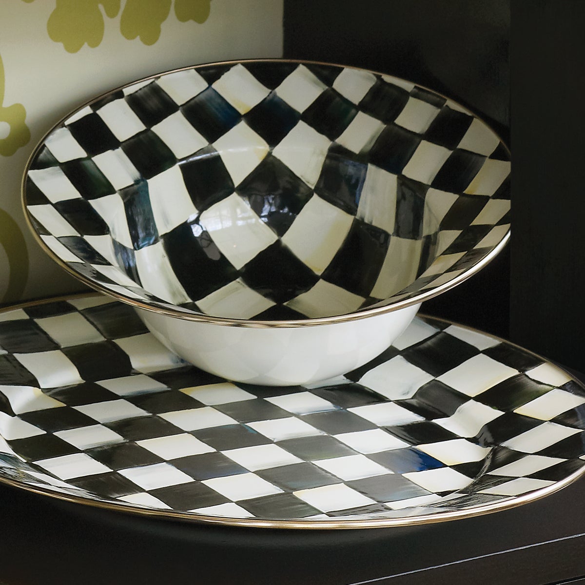 Courtly Check Serving Bowl - Image 4