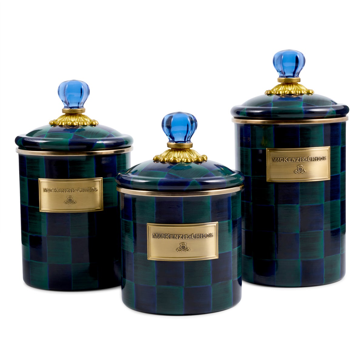 Juniper Check Small Canister - Image 4