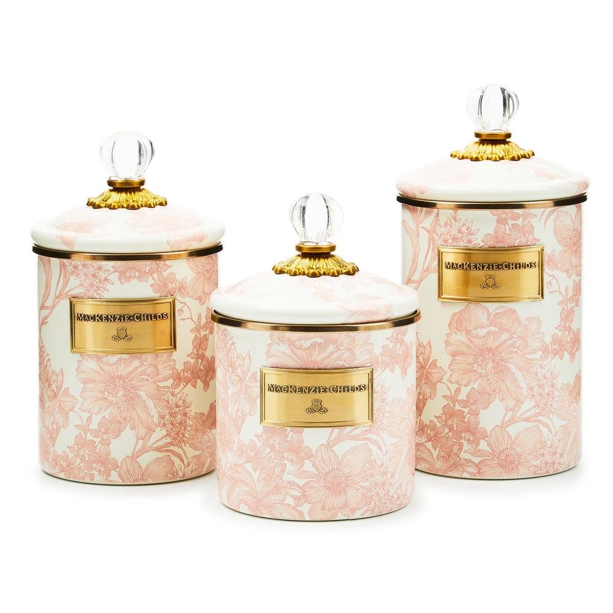 Rosy English Garden Small Canister - Image 3