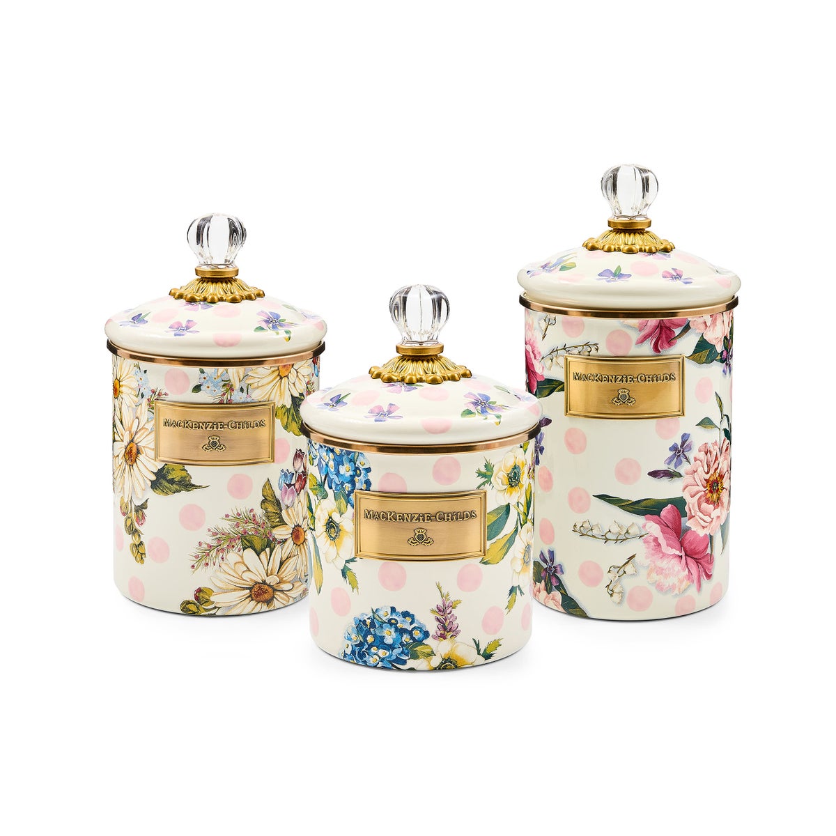Wildflowers Pink Small Canister - Image 3