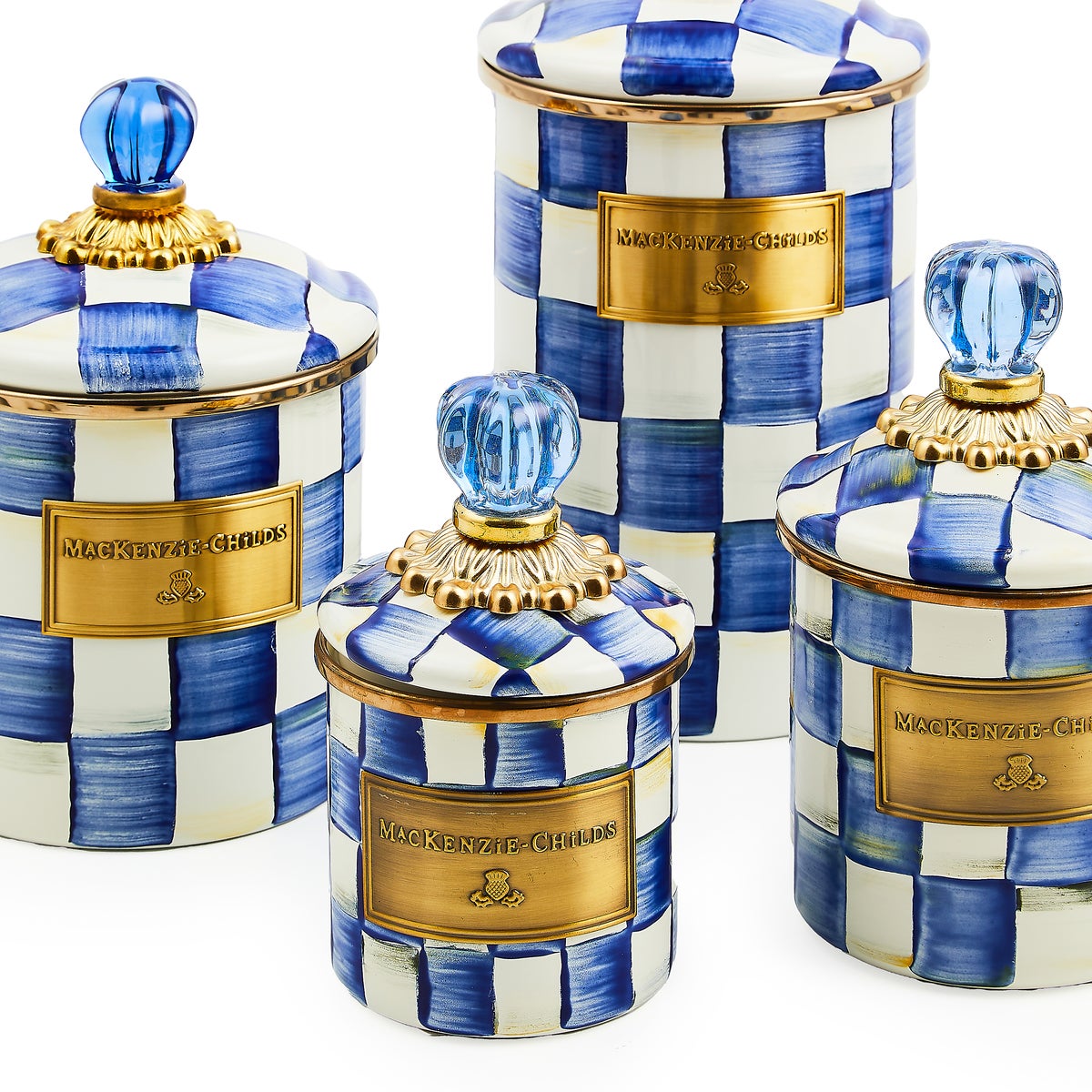 Royal Check Medium Canister - Image 4