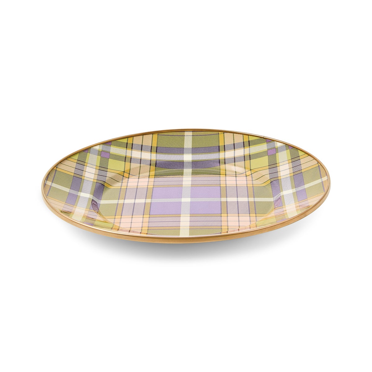 Tartan Violet Dinner Plate - Image 4