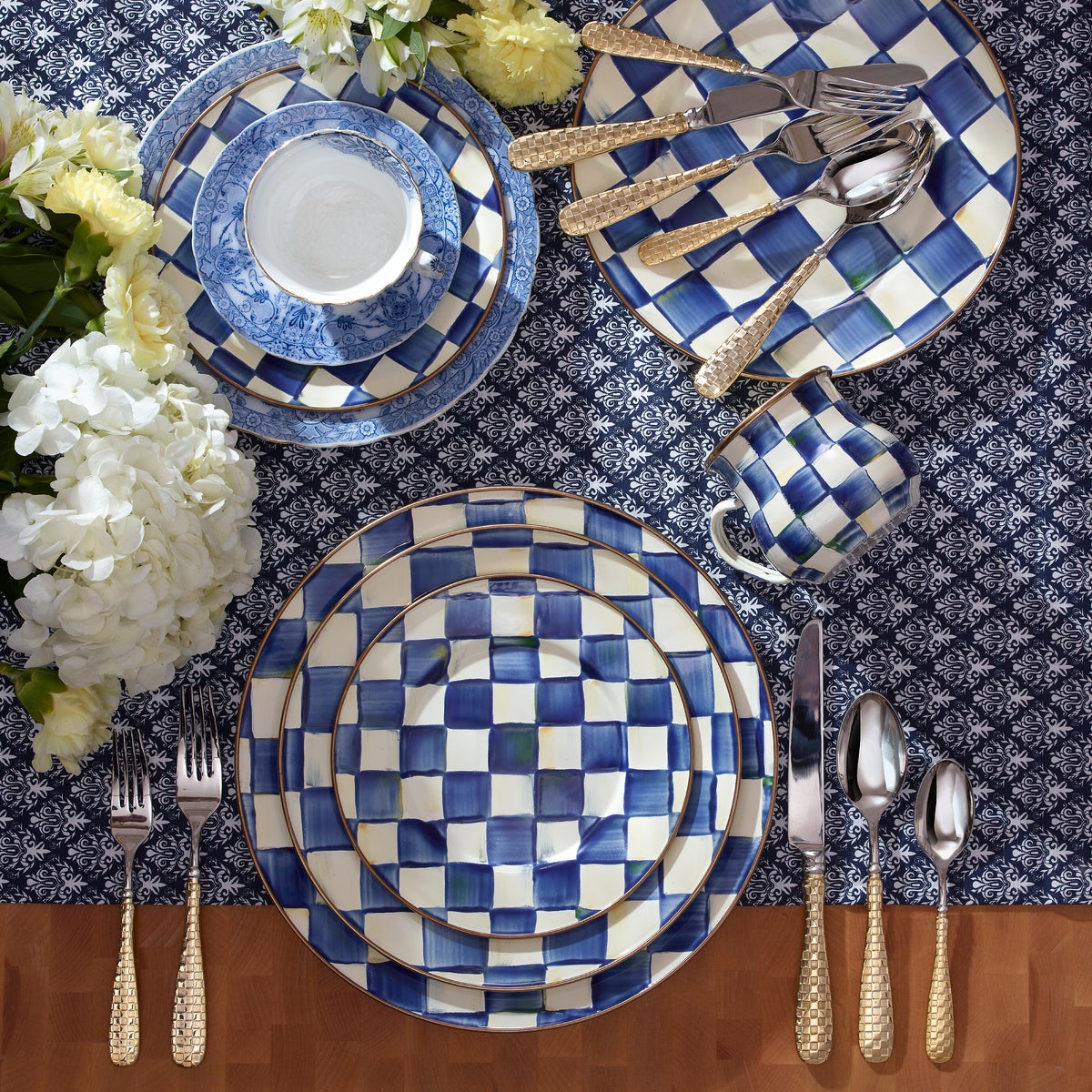 Royal Check Dinner Plate - Image 2