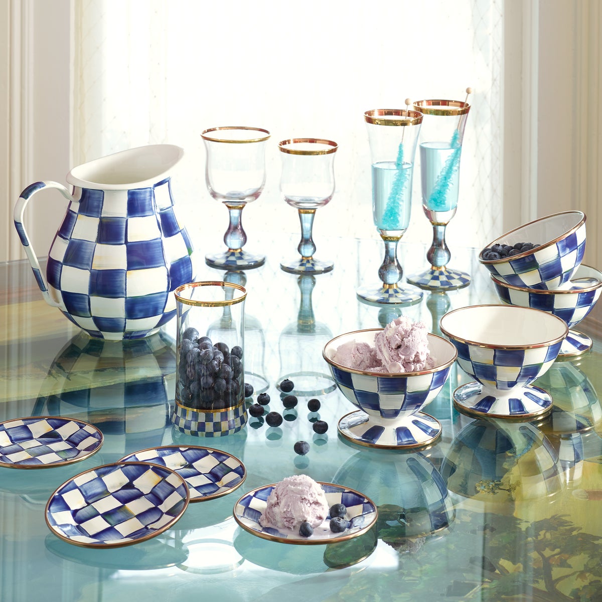 Royal Check Pitcher - Image 5