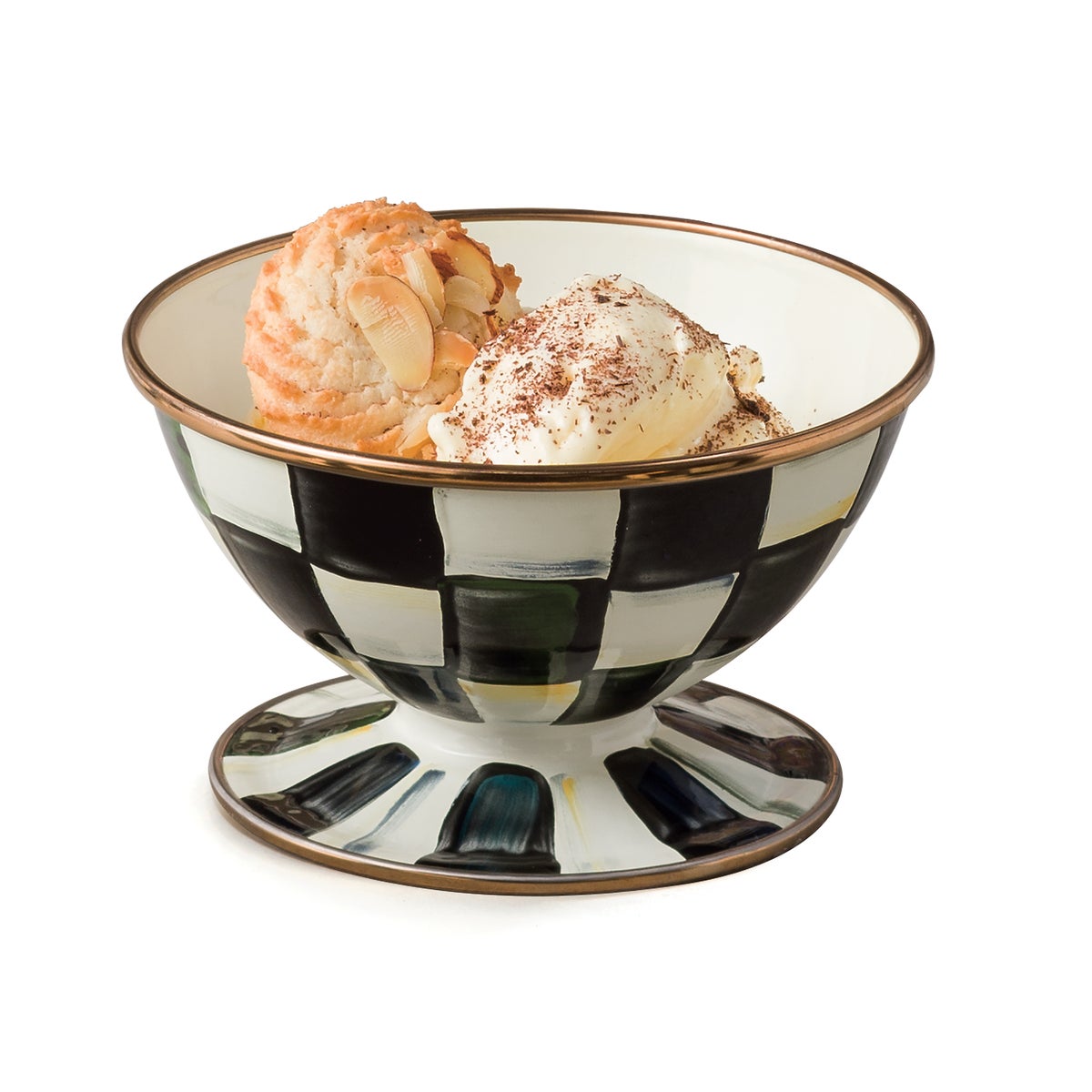 Courtly Check Ice Cream Dish - Image 8