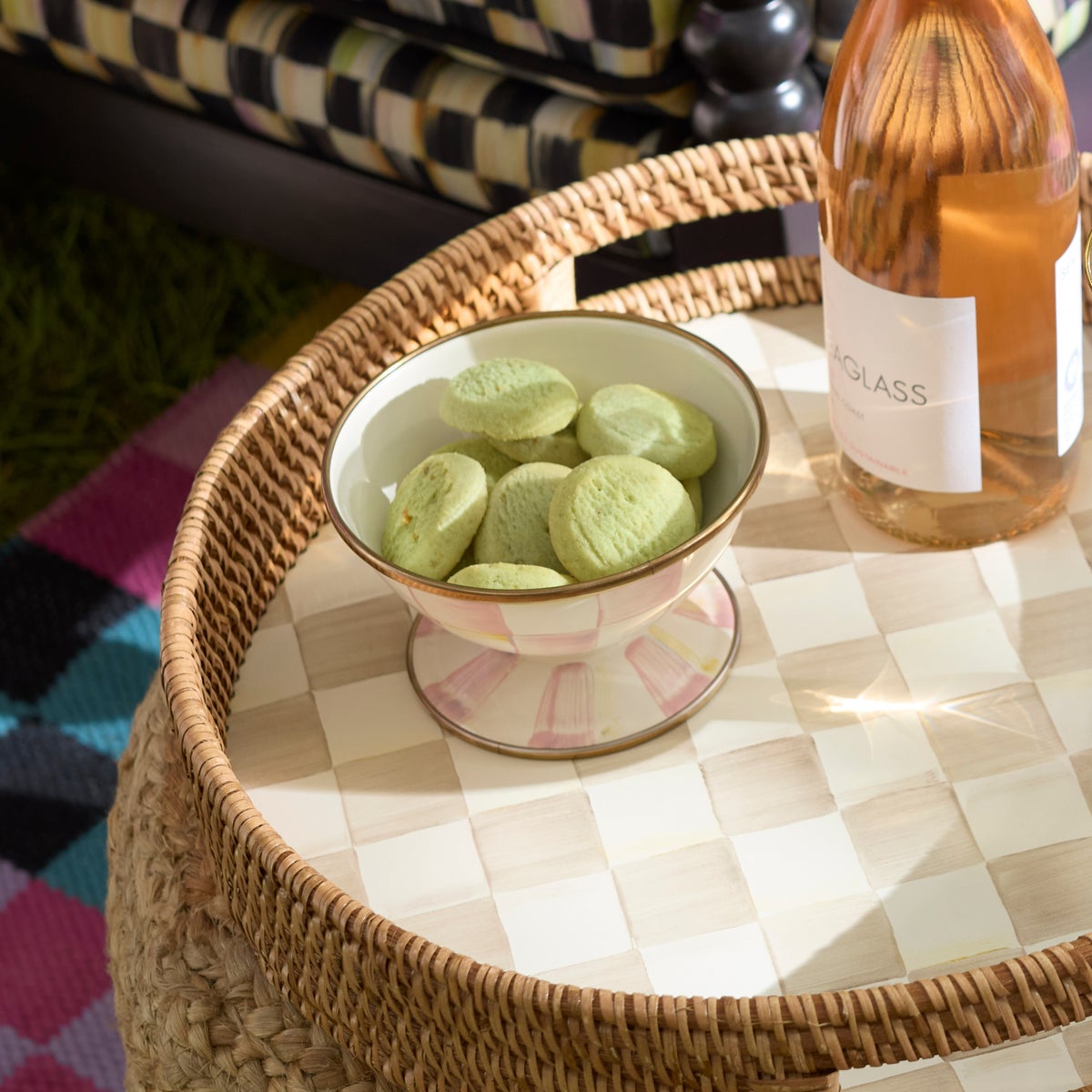 Rosy Check Ice Cream Dish - Image 5