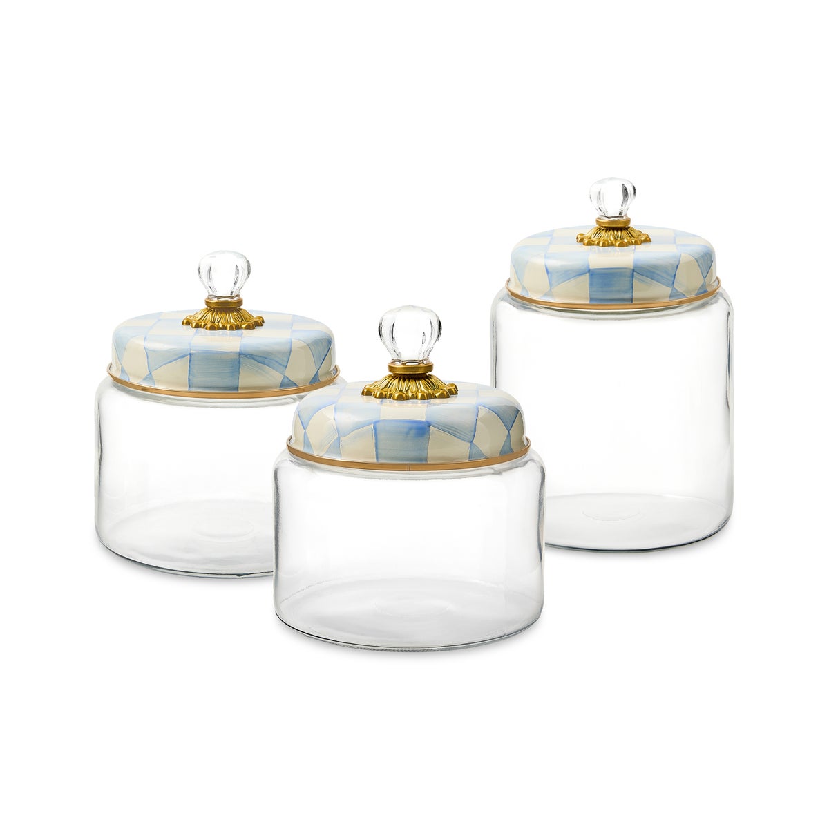 Sky Check Small Kitchen Canister - Image 3