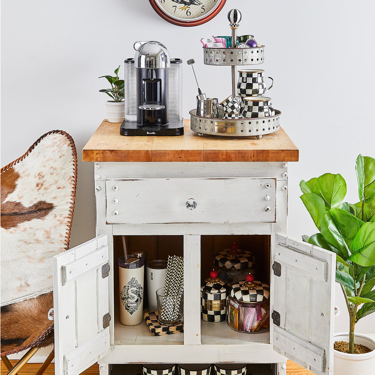Courtly Check Small Kitchen Canister - Image 7