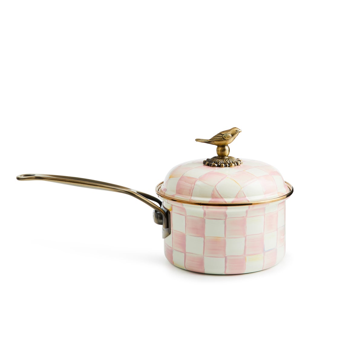 Rosy Check 2.5 Qt. Saucepan - Image 4