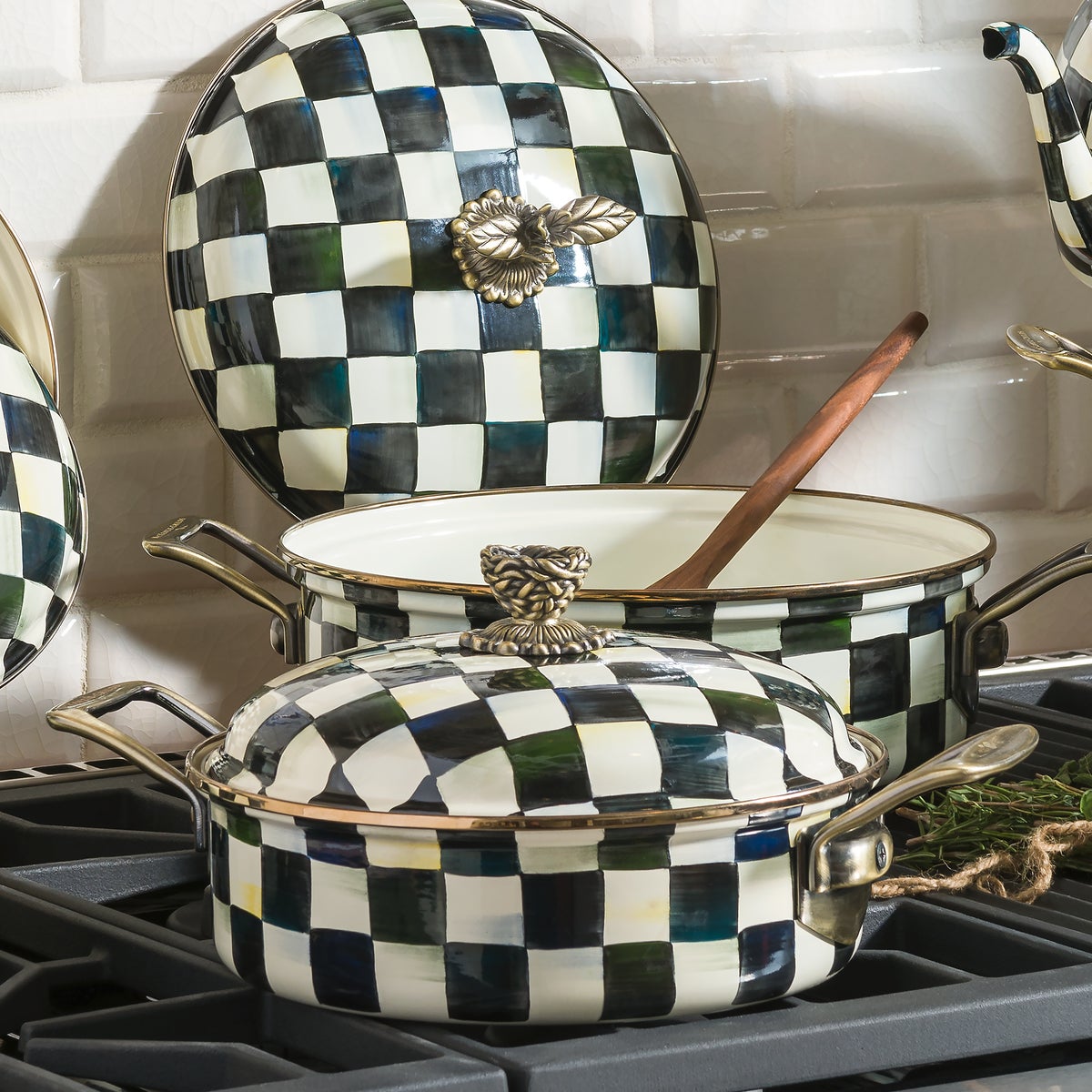 Courtly Check 3 Quart Casserole - Image 5
