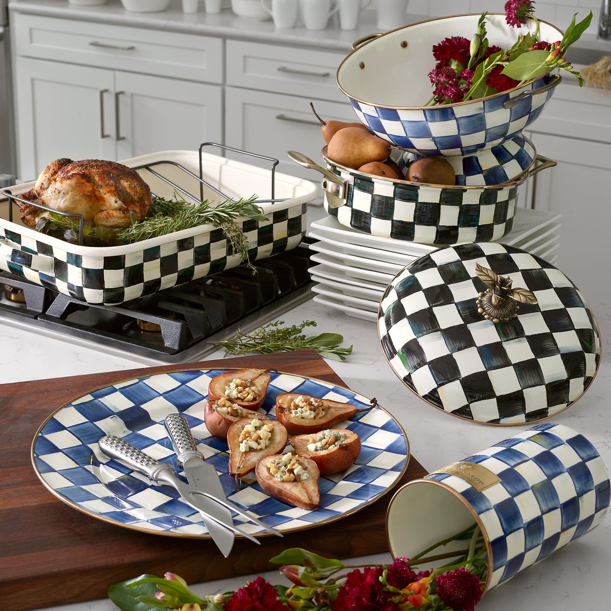 Courtly Check 5 Quart Casserole - Image 8
