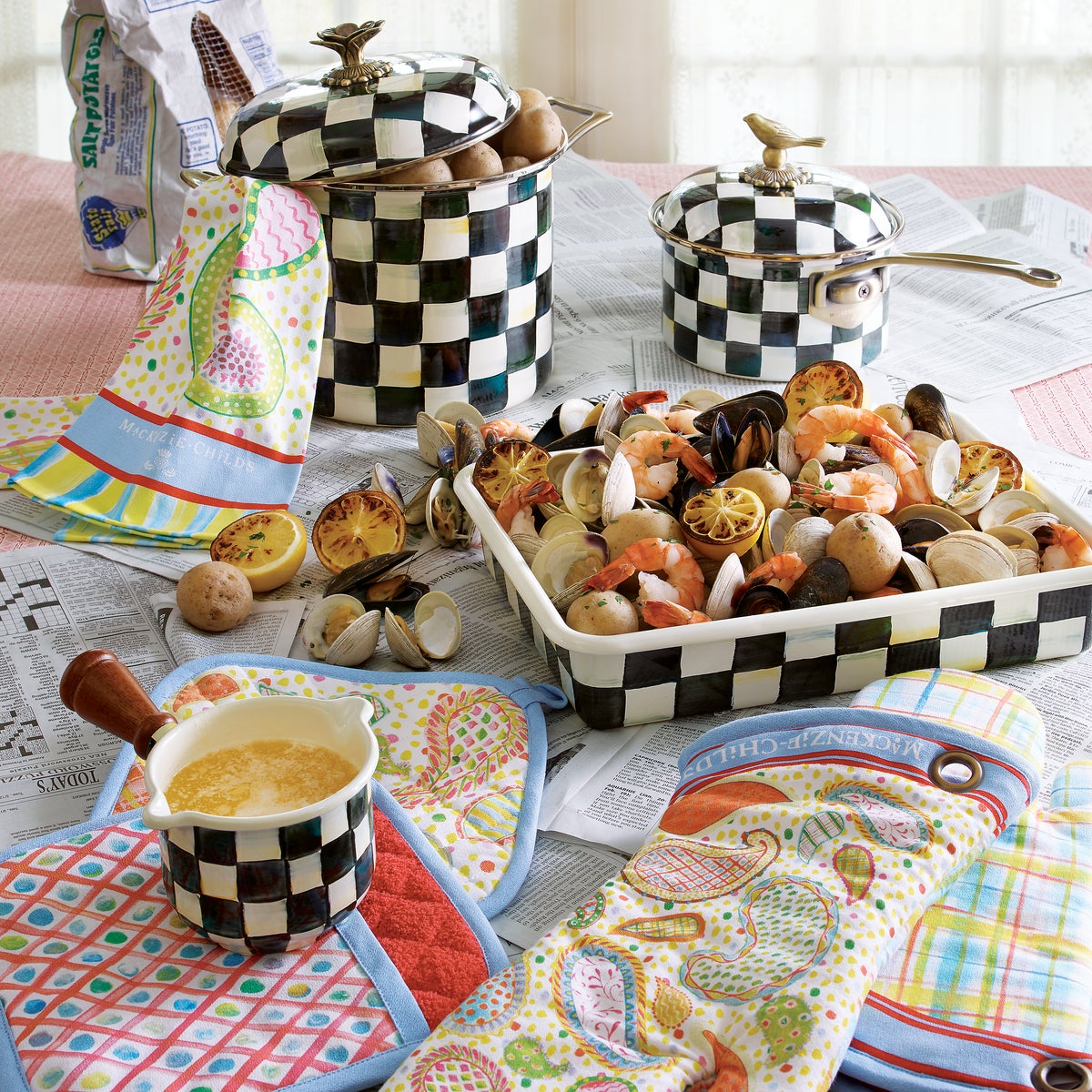 Courtly Check 7 Quart Stockpot - Image 5