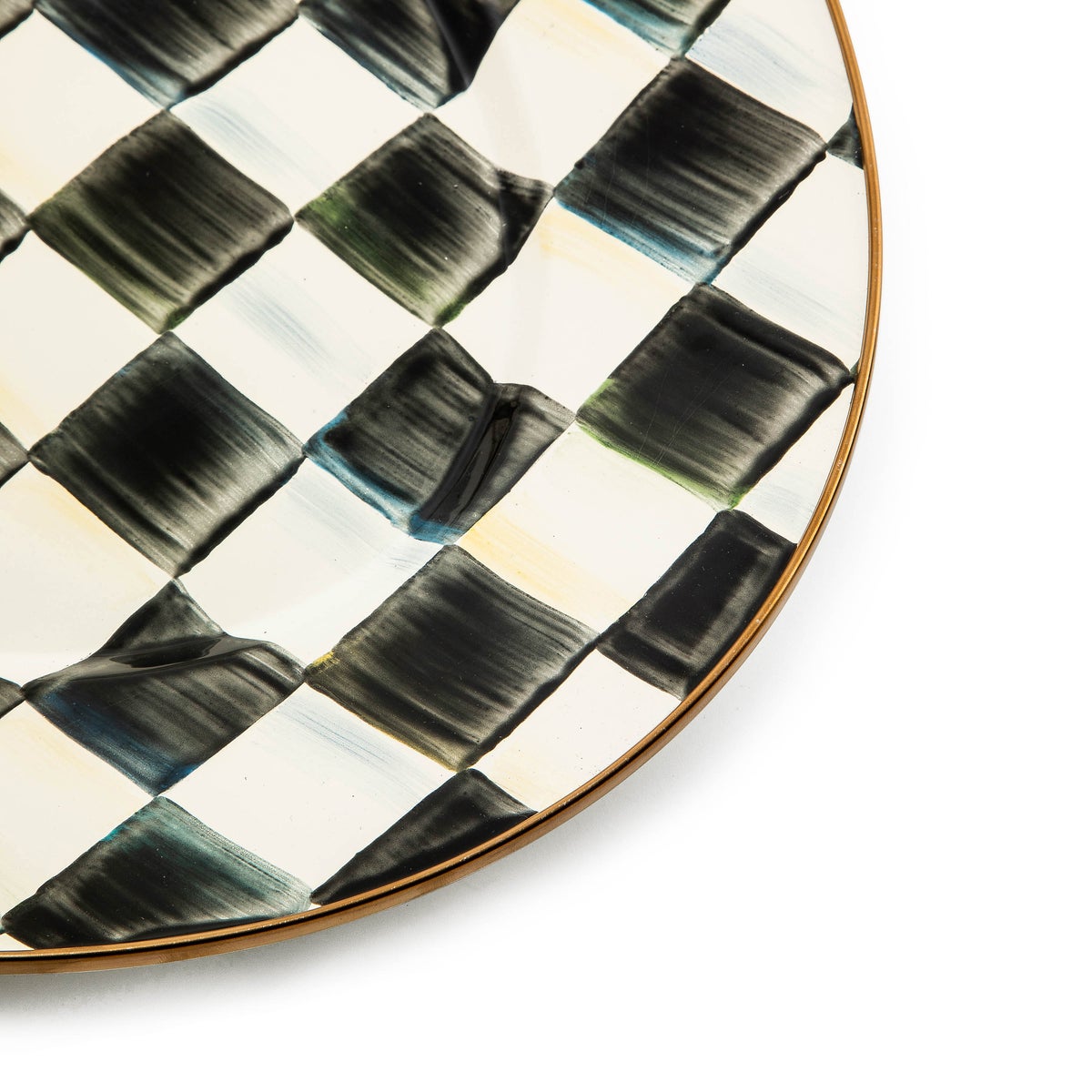 Courtly Check Medium Oval Platter - Image 4