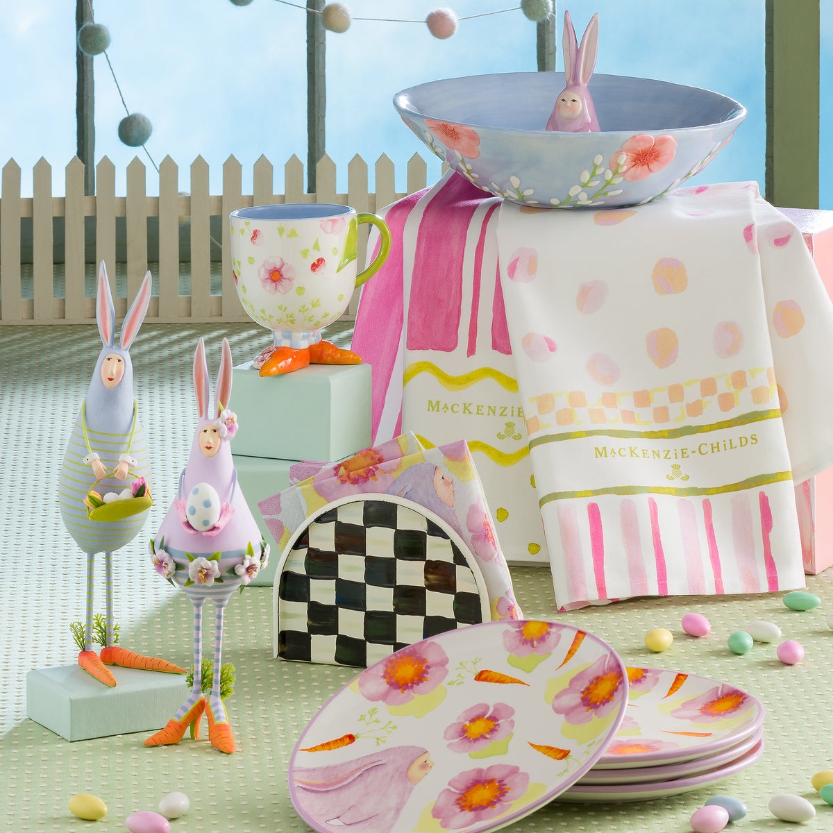 Courtly Check Napkin Holder - Image 2